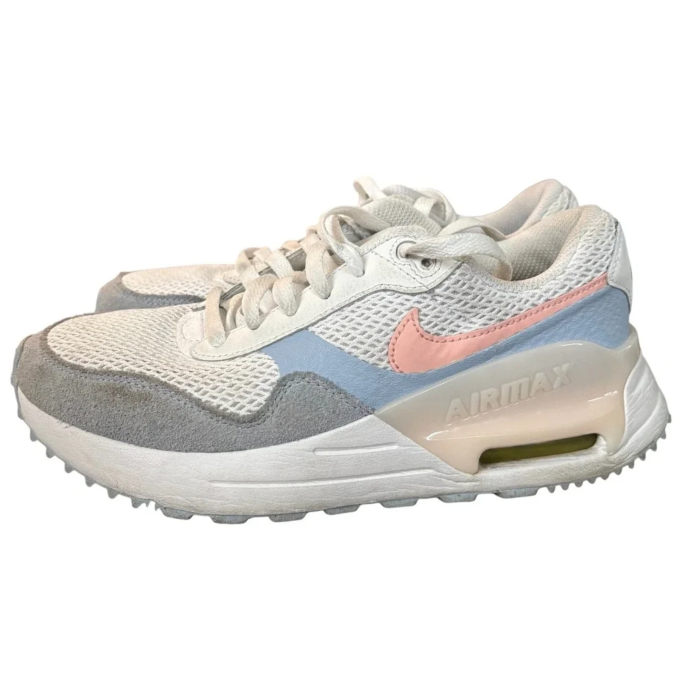 Nike Air Max SYSTM White Cobalt Pink Women's Sz‎ 7 DM9538-106